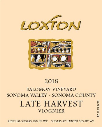 2018 Late Harvest Viognier